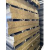 彩鋼巖棉復合板鋼結構屋面保溫隔熱材料