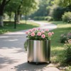 蚌埠不銹鋼公園花箱_蚌埠不銹鋼花箱__蚌埠新躍勝金屬制品